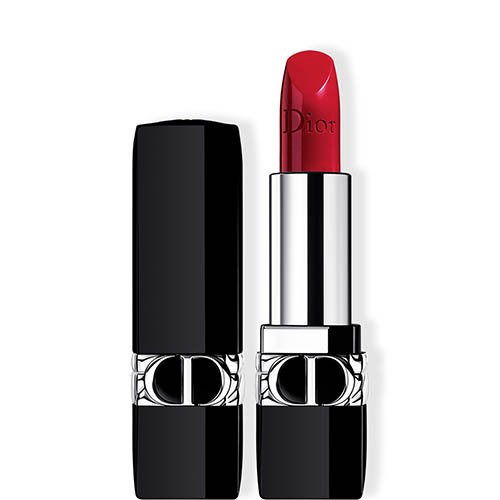 Dior Rouge à lèvres rechargeable couleur couture 3,5gr - 4 Dior Rouge à lèvres rechargeable couleur couture 3,5gr - 4